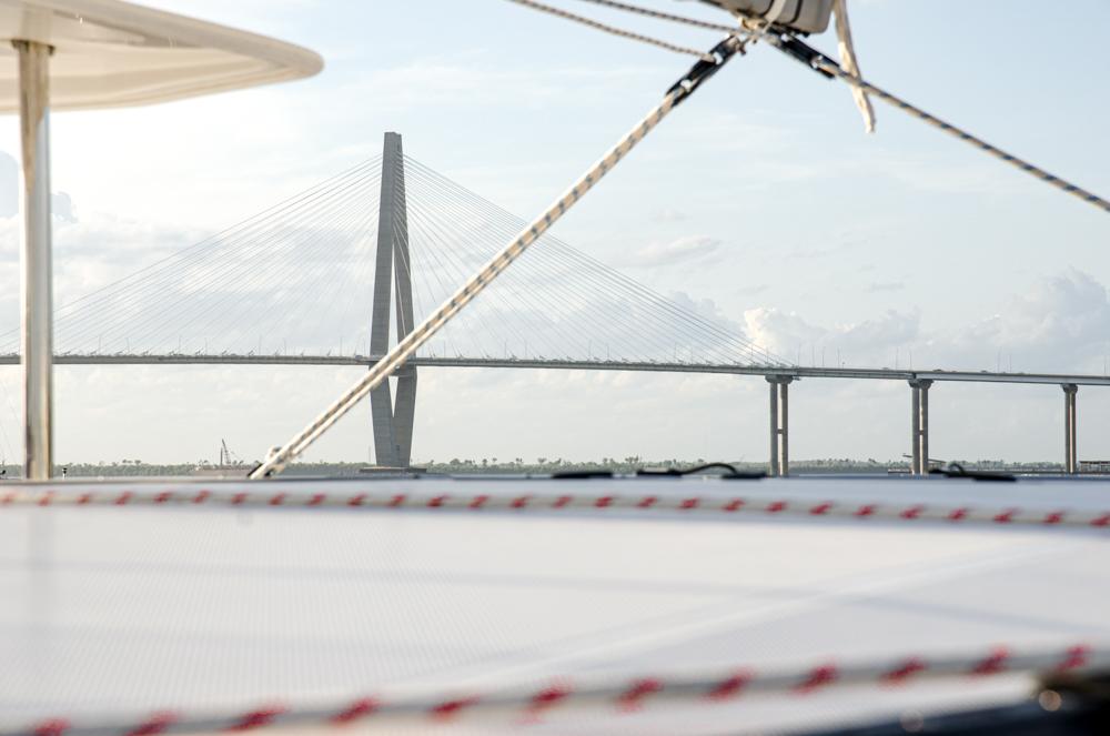 Get a new perspective from Charleston Harbor's best sailboat charter.